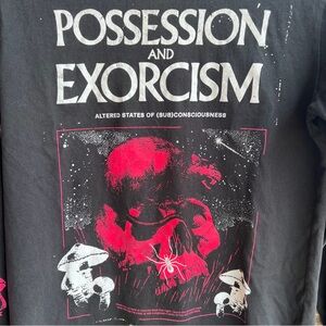 🍒💣 Disturbia possession/ exorcism long sleeve t-shirt